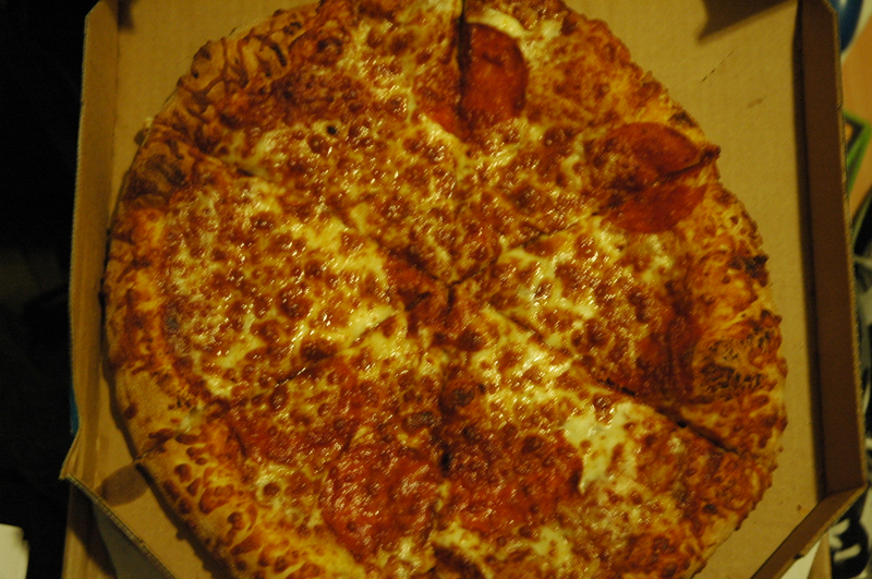 Illustration for article titled Pizza time